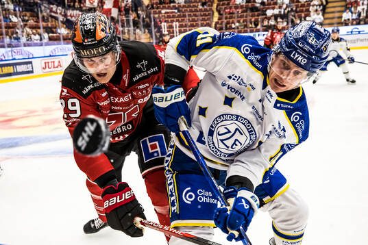 Örebros Milton Oscarson och Leksands Martin Karlsson