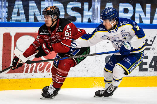 Och under ishockeymatchen i SHL mellan Leksand och Örebro