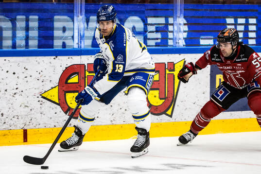 Leksands Jon Knuts och Örebros David Quenneville