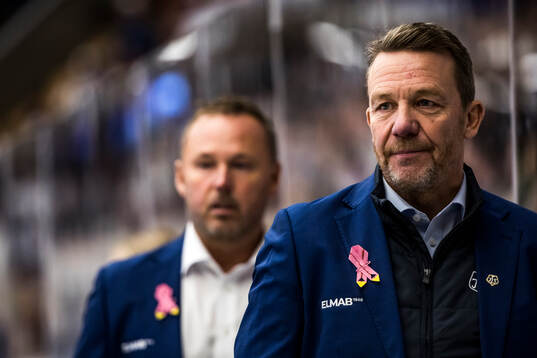 Leksands tränare Charles Berglund