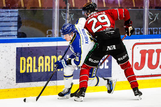 Leksands Martin Karlsson och Örebros Milton Oscarson