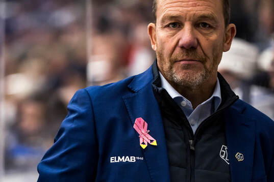 Leksands tränare Charles Berglund