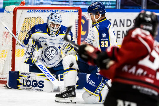 Leksands målvakt Jakob Hellsten