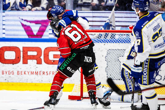 Leksands Joonas Lyytinen och Örebros Ludvig Larsson