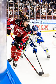Örebros Emil Larsson och Leksands Kalle Östman