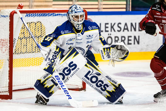 Leksands målvakt Jakob Hellsten