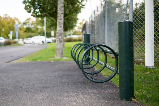 Tomma cykelställ