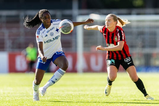 IFK Norrköpings Maya Aliyah Antoine och Brommapojkarnas