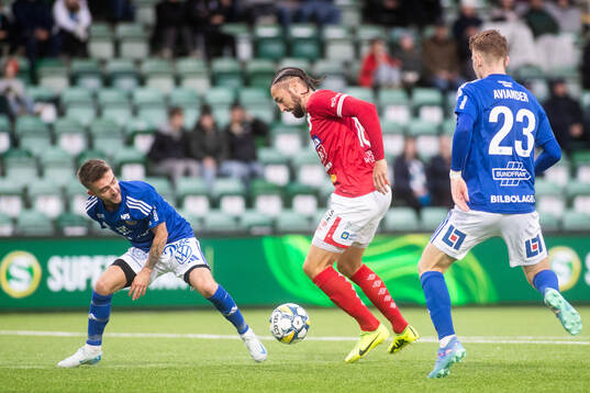 GIF Sundsvalls Anton Kralj och Degerfors Dijan Vukojevic