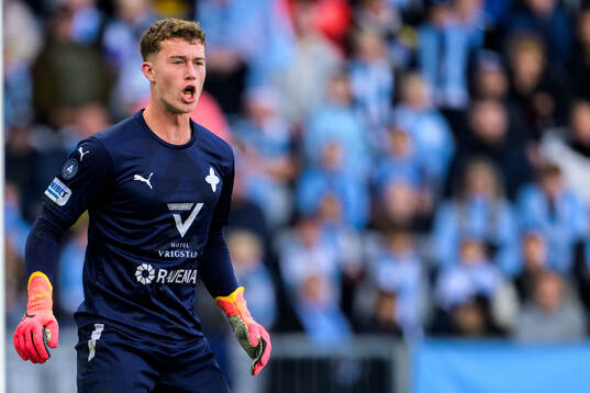Värnamos målvakt Viktor Andersson