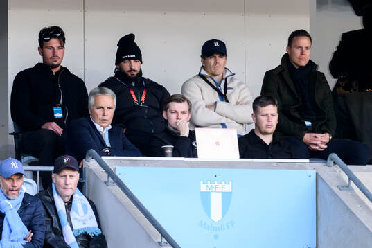 Malmö FFs Stefano Vecchia, Sead Haksabanovic, Oliver Berg