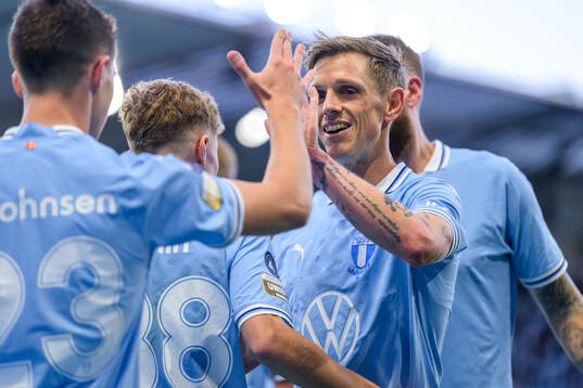 Malmö FFs Søren Rieks jublar