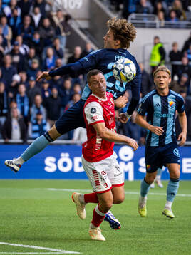 Kalmars Alexander Gersbach och Djurgårdens August Priske