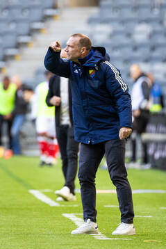 Djurgårdens tränare Kim Bergstrand