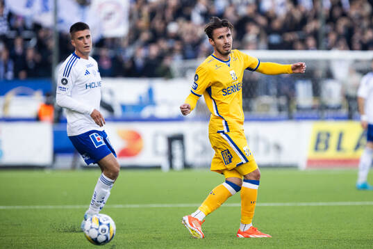 IFK Norrköpings Carl Björk och IFK Göteborgs Anders
