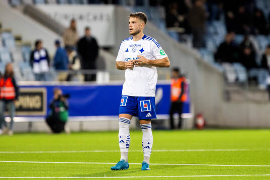 IFK Norrköpings Amadeus Sögaard deppar