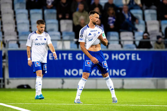 IFK Norrköpings Max Watson deppar