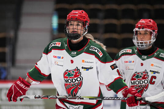 Modos Wilma Sundin och Ebba Berglund deppar