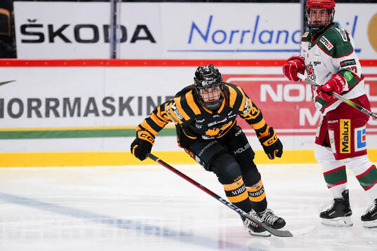 Skellefteås Line Grahn och Modos Alexie Guay