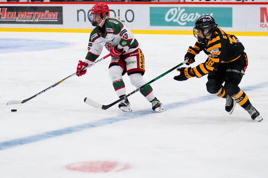 Modos Mira Hallin och Skellefteås Sara Bjurvén