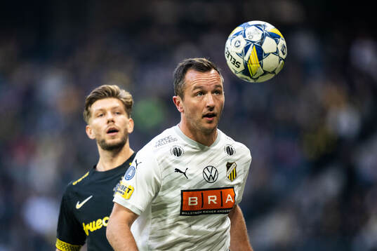 AIKs Anton Salétros och Häckens Even Hovland