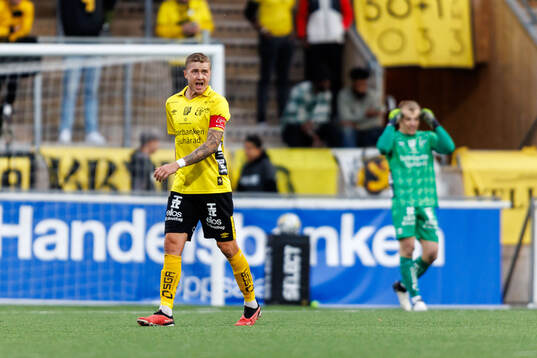 Elfsborgs Sebastian Holmen deppar