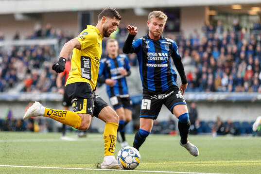 Elfsborgs Arber Zeneli och Sirius Dennis Widgren