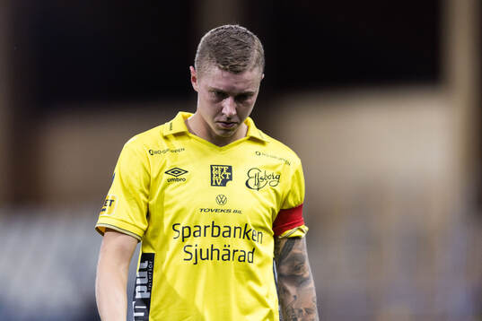 Elfsborgs Sebastian Holmen deppar