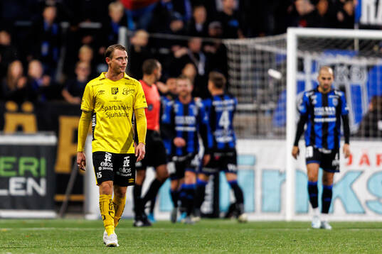 Elfsborgs Simon Hedlund deppar