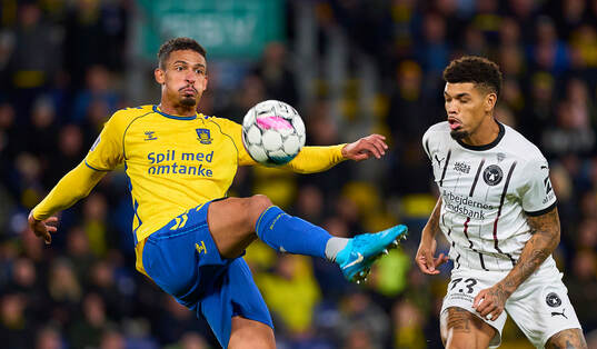 BRONDBY, DENMARK - OCTOBER 06: Frederik Alves Ibsen of