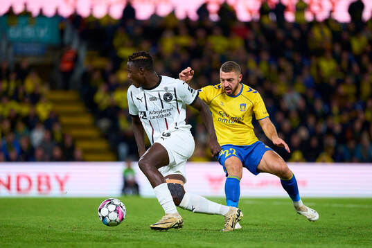 BRONDBY, DENMARK - OCTOBER 06: Djú Franculino of FC