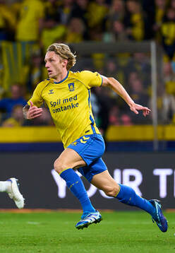 BRONDBY, DENMARK - OCTOBER 06: Daniel Wass of Brondby IF
