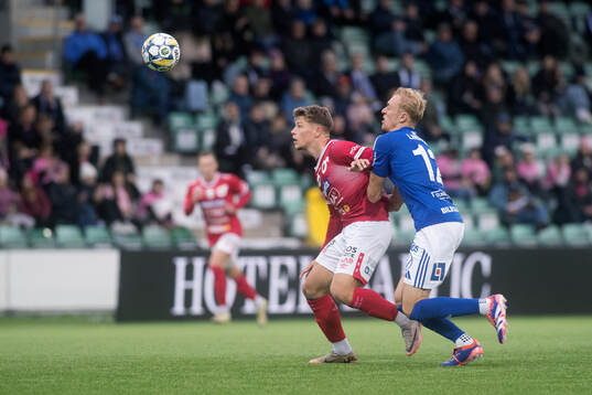 Degerfors Gustav Lindgren och GIF Sundsvalls Pontus Lindgren