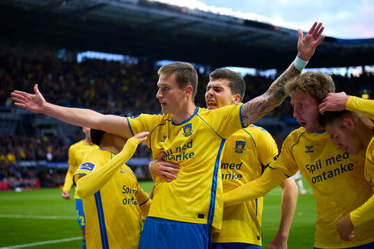 BRONDBY, DENMARK - OCTOBER 06: Mileta Rajovic of Brondby IF