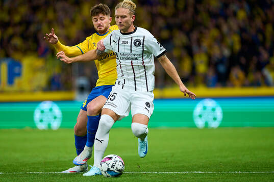 BRONDBY, DENMARK - OCTOBER 06: Christian Sørensen, FC
