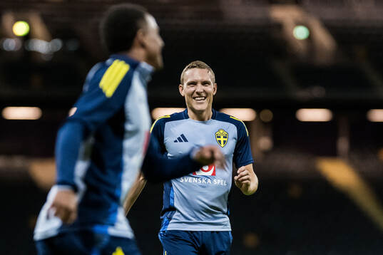 Ludwig Augustinsson of the Swedish men's football national