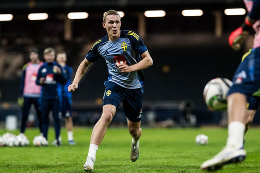Ludwig Augustinsson of the Swedish men's football national