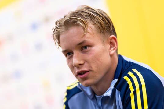Daniel Svensson of the Swedish men's football national team