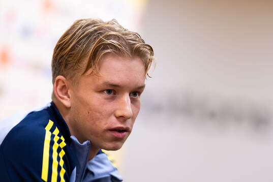 Daniel Svensson of the Swedish men's football national team