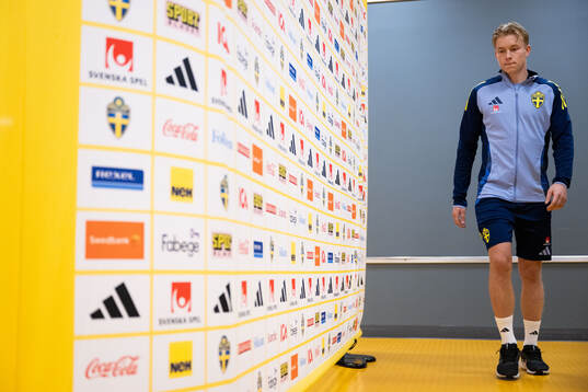 Daniel Svensson of the Swedish men's football national team