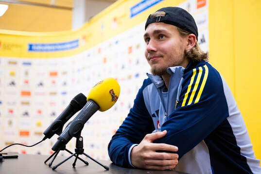 Sebastian Nanasi of the Swedish men's football national