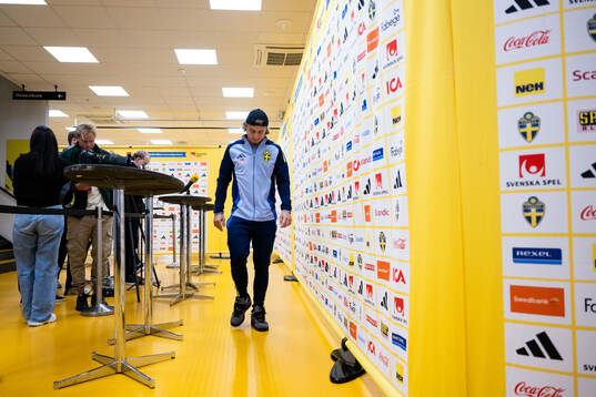 Sebastian Nanasi of the Swedish men's football national