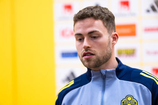 Gabriel Gudmundsson of the Swedish men's football national