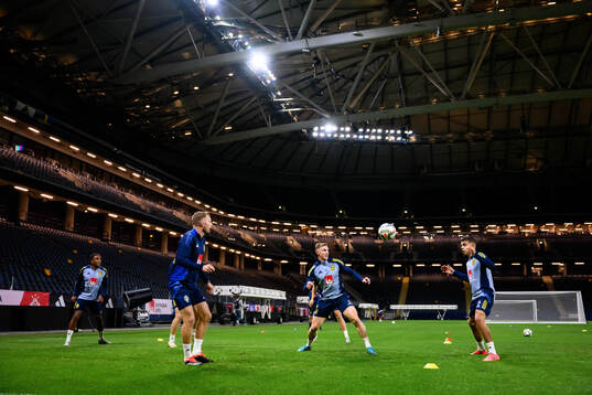 Bläddra bland fler bilder av Football, Nations League, Sweden, Training