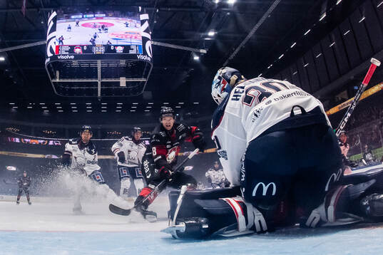 Malmö Redhawks Johan Olofsson oroar mot Linköpings