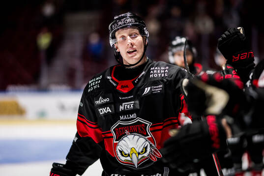 Malmö Redhawks Lassi Thomson jublar