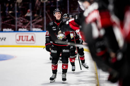 Malmö Redhawks Lassi Thomson jublar