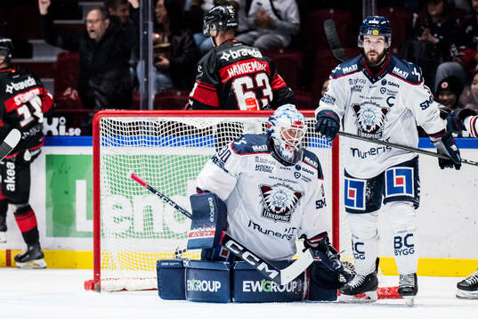 Linköpings målvakt Christian Heljanko och Oscar