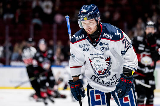 Linköpings Robin Kovacs deppar