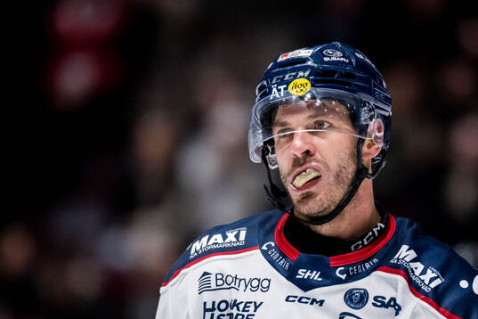 Linköpings Lance Bouma deppar